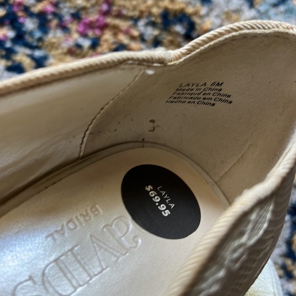 David’s Bridal Scalloped Layla Heels - Picture 6 of 9